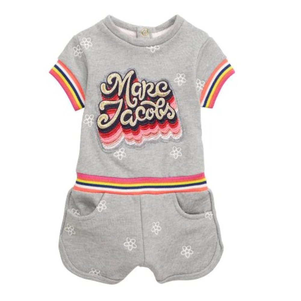 Little Marc Jacobs Logo Romper